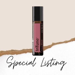 Doterra InTune essential oil blend.